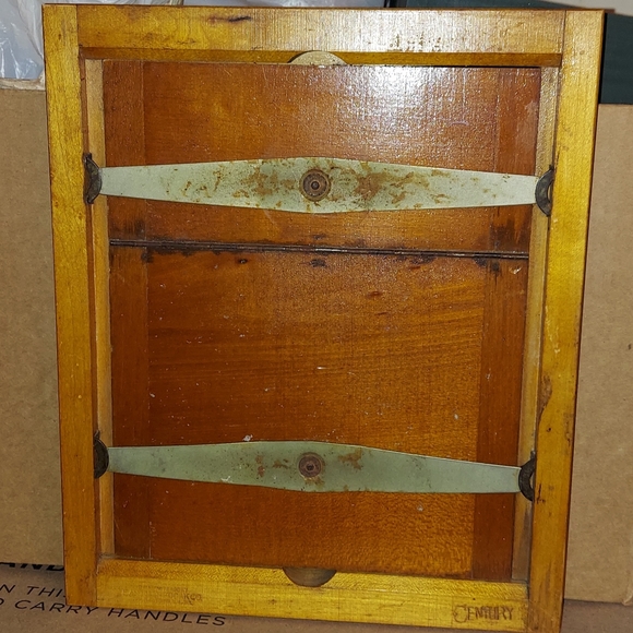 Vintage Hand Crafted Etched Snow Owl on Glass Picture Signed artist 1 of a Kind - Picture 11 of 11